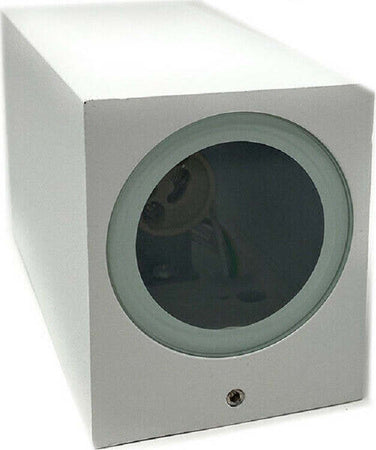 Applique Parete Doppia Emissione Attacco Gu10 Lampada Moderna Es55 Up & Down Ip65 Articoli da Giardino > Illuminazione da esterno > Applique da esterno Trade Shop italia - Napoli, Commerciovirtuoso.it