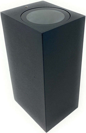 Applique Parete Doppia Emissione Attacco Gu10 Lampada Moderna Es55 Up & Down Ip65 Articoli da Giardino > Illuminazione da esterno > Applique da esterno Trade Shop italia - Napoli, Commerciovirtuoso.it