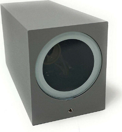 Applique Parete Doppia Emissione Attacco Gu10 Lampada Moderna Es55 Up & Down Ip65 Articoli da Giardino > Illuminazione da esterno > Applique da esterno Trade Shop italia - Napoli, Commerciovirtuoso.it