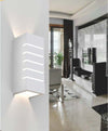 Applique-Parete-Up-E-Down-In-Gesso-Verniciabile-Rettangolo-Intagliato-G9-Gs-e52