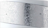 Applique Paris Silver 2Xe27 35X20Cm Illuminazione/Illuminazione per interni/Illuminazioni per pareti/Applique Led Mall Home - Napoli, Commerciovirtuoso.it