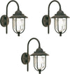 Applique Piccola Modello Porto Pezzi 3 Color Ruggine  cm 35 Illuminazione/Illuminazione per esterni/Lampade da parete Ogomondo - Martina Franca, Commerciovirtuoso.it