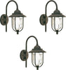 Applique Piccola Modello Porto Pezzi 3 Color Ruggine  cm 35 Illuminazione/Illuminazione per esterni/Lampade da parete Ogomondo - Martina Franca, Commerciovirtuoso.it
