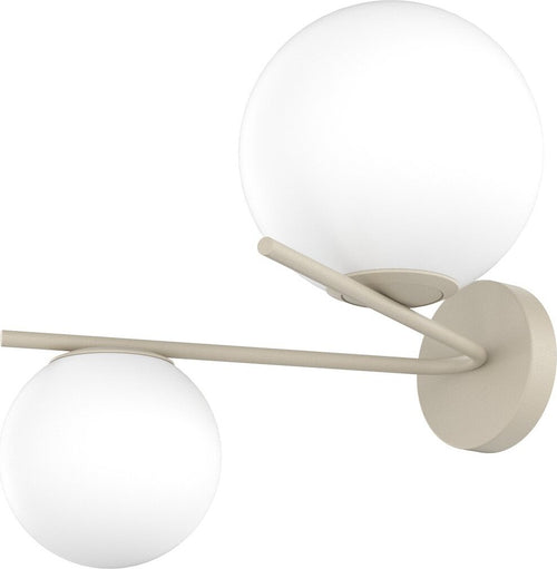 Applique-plafoniera-moderna-Top-Light-BOOMERANG-1200-2-E27-led-lampada-parete-soffitto-sfera-vetro