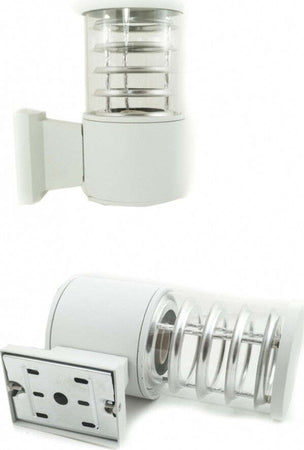 APPLIQUE PLAFONIERA SINGOLO FARETTO FASCIO DW BIANCO SPIRALE 22X17X11 CM LUCE Illuminazione/Illuminazione per esterni/Lampade da parete Trade Shop italia - Napoli, Commerciovirtuoso.it