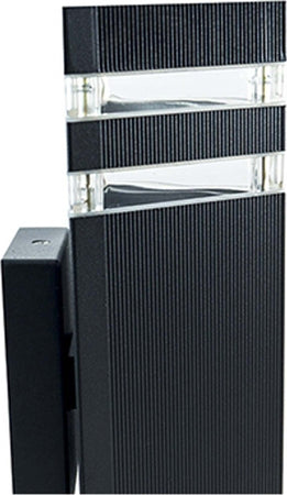 APPLIQUE PLAFONIERA SINGOLO FARETTO FASCIO DW NERO TRIANGOLARE 10,7X20,5 CM LUCE Illuminazione/Illuminazione per esterni/Lampade da parete Trade Shop italia - Napoli, Commerciovirtuoso.it