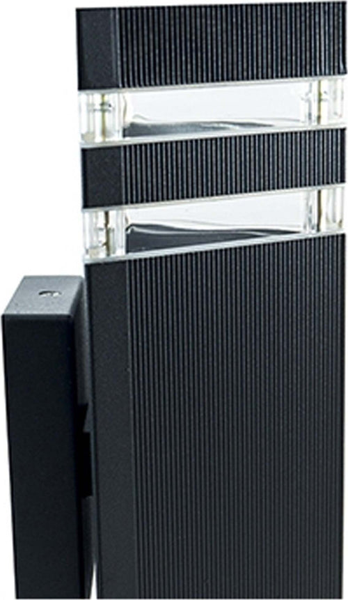 APPLIQUE PLAFONIERA SINGOLO FARETTO FASCIO DW NERO TRIANGOLARE 10,7X20,5 CM LUCE Illuminazione/Illuminazione per esterni/Lampade da parete Trade Shop italia - Napoli, Commerciovirtuoso.it