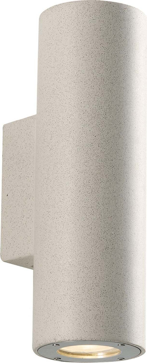 Applique Portland Cement Bianco 2Xgu10 Ip65 25,4X11,1X8,3Cm Illuminazione/Illuminazione per interni/Illuminazioni per pareti/Applique Led Mall Home - Napoli, Commerciovirtuoso.it