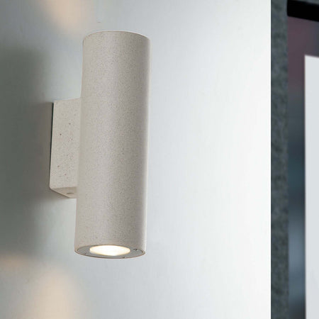 Applique Portland Cement Bianco 2Xgu10 Ip65 25,4X11,1X8,3Cm Illuminazione/Illuminazione per interni/Illuminazioni per pareti/Applique Led Mall Home - Napoli, Commerciovirtuoso.it