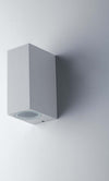 Applique Qubo Bianco 2Xgu10 Ip54 15,1X9,3X6,7Cm Illuminazione/Illuminazione per interni/Illuminazioni per pareti/Applique Led Mall Home - Napoli, Commerciovirtuoso.it