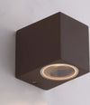 Applique Qubo Corten 1Xgu10 Ip54 9,3X8X6,7Cm Illuminazione/Illuminazione per interni/Illuminazioni per pareti/Applique Led Mall Home - Napoli, Commerciovirtuoso.it