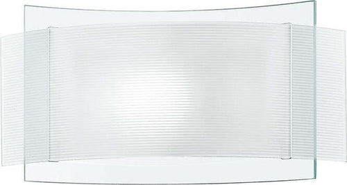 Applique Righe Bianca 1Xe27 33X16,5Cm Illuminazione/Illuminazione per interni/Illuminazioni per pareti/Applique Led Mall Home - Napoli, Commerciovirtuoso.it