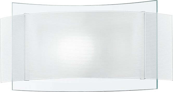 Applique Righe Bianca 1Xe27 33X16,5Cm Illuminazione/Illuminazione per interni/Illuminazioni per pareti/Applique Led Mall Home - Napoli, Commerciovirtuoso.it