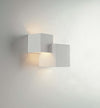 Applique Rubik Bianco 2Xg9 19,5X16X11,5Cm Illuminazione/Illuminazione per interni/Illuminazioni per pareti/Applique Led Mall Home - Napoli, Commerciovirtuoso.it