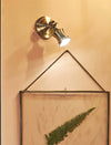 Applique-Rustica-Country-Barber-Metallo-Ottone-Brunito-1-Luce-7W-3000K-L-Calda