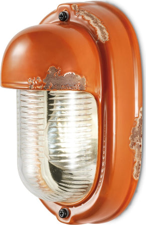 Applique-rustica-Ferroluce-Retrò-VINTAGE-C292-E27-LED-ceramica-lampada-parete