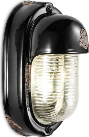 Applique-rustica-Ferroluce-Retrò-VINTAGE-C292-E27-LED-ceramica-lampada-parete