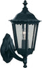 Applique-Rustico-Country-Alex-Alluminio-Nero-1-Luce-E27