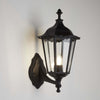 Applique-Rustico-Country-Alex-Alluminio-Nero-1-Luce-E27