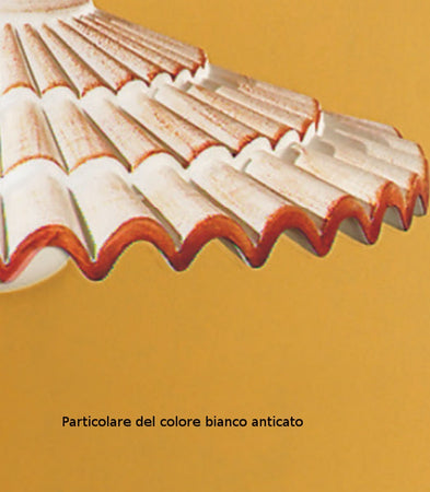 Applique-rustico-Due-P-illuminazione-VANIA-AP2-E14-LED-ceramica-lampada-parete