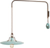 Applique-rustico-Ferroluce-Retrò-COUNTRY-C1447-E27-LED-ceramica-braccio-orientabile