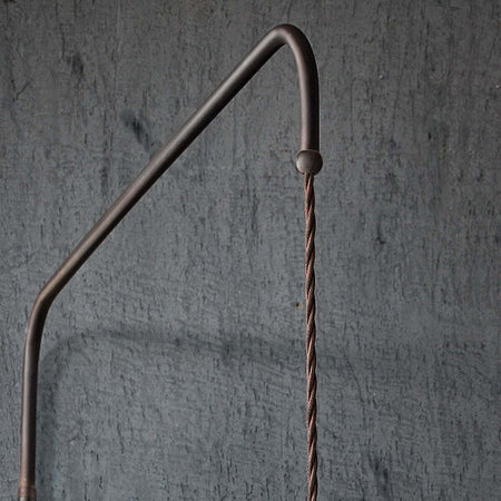 Applique-rustico-Ferroluce-Retrò-COUNTRY-C1447-E27-LED-ceramica-braccio-orientabile