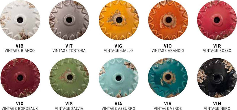 Applique-rustico-Ferroluce-Retrò-VINTAGE-C1418-E27-LED-ceramica-lampada-parete