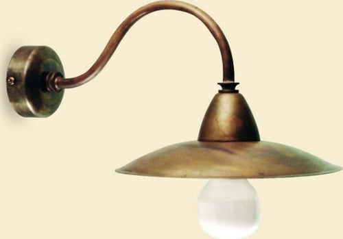 Applique-rustico-Lampadari-Bartalini-ELISIN-ELI-A20-E27-LED-ottone-lampada-parete