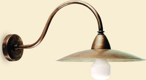 Applique-rustico-Lampadari-Bartalini-ELISIN-ELI-A25-E27-LED-ottone-lampada-parete