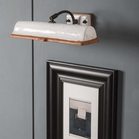 Applique-rustico-Toscot-VINCI-1170-E14-LED-terracotta-ottone-lampada-parete-orientabile