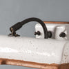 Applique-rustico-Toscot-VINCI-1170-E14-LED-terracotta-ottone-lampada-parete-orientabile