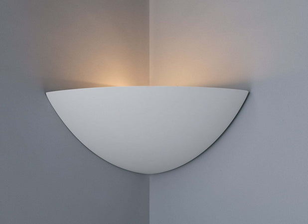 Applique Santorini Bianco 1Xe14 29X21X11,5Cm Illuminazione/Illuminazione per interni/Illuminazioni per pareti/Applique Led Mall Home - Napoli, Commerciovirtuoso.it