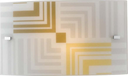Applique Seventy Bianco 1Xe27 35X20Cm Illuminazione/Illuminazione per interni/Illuminazioni per pareti/Applique Led Mall Home - Napoli, Commerciovirtuoso.it