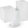 Applique-SF-HERAEA-T205-G9-LED-Sforzin-Illuminazione-gesso-verniciabile-biemissione-lampada-parete-moderna-parallelepipedo