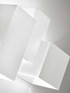 Applique-SF-HERAEA-T205-G9-LED-Sforzin-Illuminazione-gesso-verniciabile-biemissione-lampada-parete-moderna-parallelepipedo