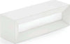Applique-SF-HERMIONE-T208-G9-LED-22CM-gesso-bianco-verniciabile-lampada-parete-biemissione-luce-indiretta-interno