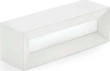 Applique-SF-HERMIONE-T208-G9-LED-22CM-gesso-bianco-verniciabile-lampada-parete-biemissione-luce-indiretta-interno