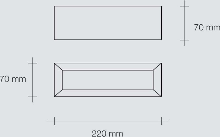 Applique-SF-HERMIONE-T208-G9-LED-22CM-gesso-bianco-verniciabile-lampada-parete-biemissione-luce-indiretta-interno