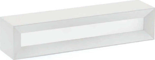 Applique-SF-HERMIONE-T209-G9-LED-35CM-gesso-bianco-verniciabile-lampada-parete-biemissione-luce-indiretta-interno