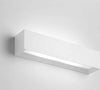 Applique-SF-HERMIONE-T209-G9-LED-35CM-gesso-bianco-verniciabile-lampada-parete-biemissione-luce-indiretta-interno