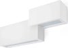 Applique-SF-PARO-T269-G9-LED-Sforzin-Illuminazione-gesso-lampada-parete-moderna-biemissione-luce-indiretta-multiluce