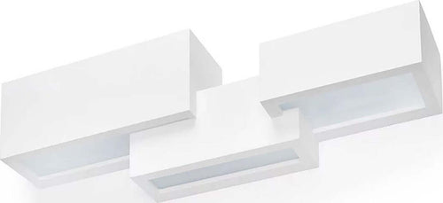 Applique-SF-PARO-T270-G9-LED-Sforzin-Illuminazione-gesso-lampada-parete-moderna-biemissione-luce-indiretta-multiluce