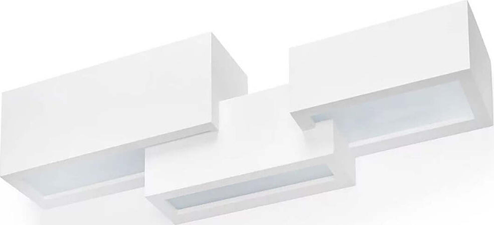 Applique-SF-PARO-T270-G9-LED-Sforzin-Illuminazione-gesso-lampada-parete-moderna-biemissione-luce-indiretta-multiluce