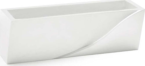 Applique-SF-PELLENE-T200-G9-LED-22CM-gesso-bianco-verniciabile-lampada-parete-biemissione-luce-indiretta-interno
