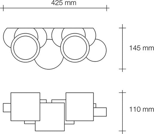 Applique-Sforzin-Illuminazione-CHIO-T322-GX53-LED-gesso-bianco-lampada-parete