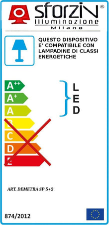 Applique-Sforzin-Illuminazione-DEMETRA-T361-GX53-LED-gesso-bianco-lampada-parete