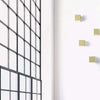 Applique-Sforzin-Illuminazione-IONIA-T98-G9-LED-cubo-lampada-parete-gesso-bianco-dipingere-IP20