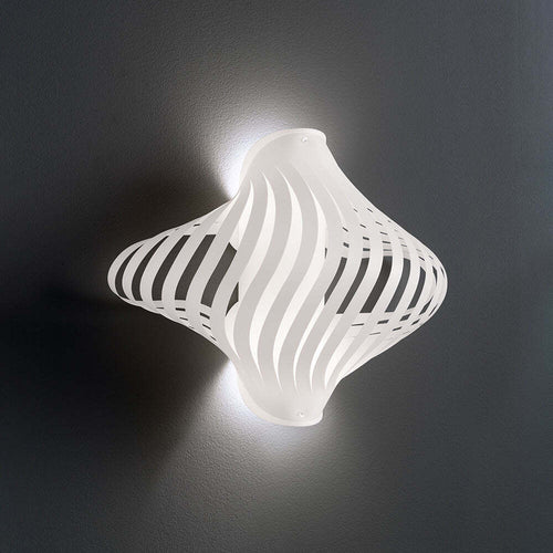 Applique-Shell-Helios-1-Luce-In-Polilux-Bianco-Made-In-Italy