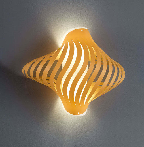 Applique-Shell-Helios-1-Luce-In-Polilux-Ocra-Made-In-Italy