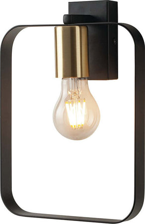 Applique Smith Nero 1Xe27 19,5X27X8,5Cm Illuminazione/Illuminazione per interni/Illuminazioni per pareti/Applique Led Mall Home - Napoli, Commerciovirtuoso.it